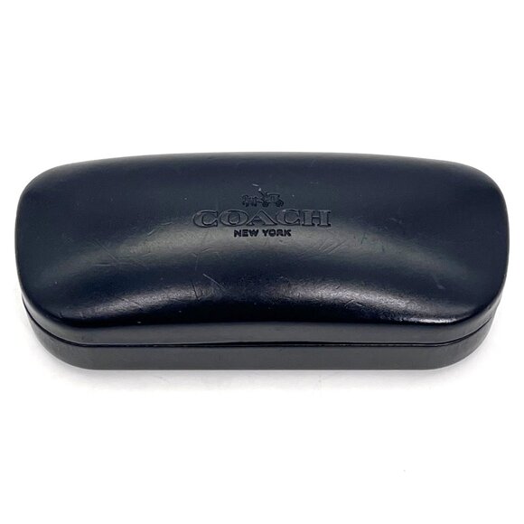 Coach Accessories - Coach New York Black Hard Shell Clamshell Eyeglass Sunglass Case